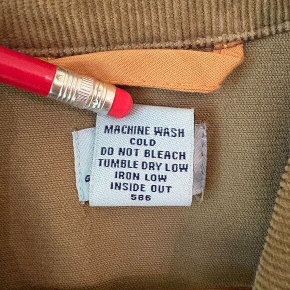 G.H. Bass & Co. Bass Jeans Corduroy Blazer Jacket Tan Brown Cotton Blend Size M - Picture 6 of 8